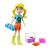 Mini Boneca - Polly Pocket - Polly Acampamento das Bonecas - Mattel