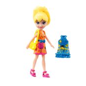 Mini Boneca - Polly Pocket - Polly Festa Neon - Mattel