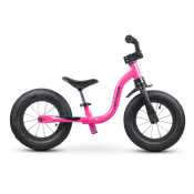 Bicicleta Infantil Balance Bike Raiada 12" Pink - Nathor