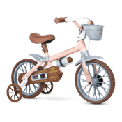 Bicicleta Infantil Aro 12 Mini Antonella Baby Rosa - Nathor