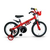 Bicicleta 16" Nathor Lady Vermelho