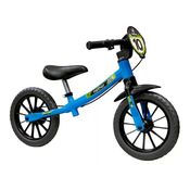 Bicicleta Infantil Equilíbrio Balance Bike Masculina 03 Azul Sem Pedal - Nathor