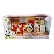 Casinha Familia Feliz Families Cozinha Little Pets Infantil