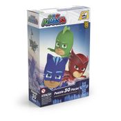 QUEBRA-CABECA CARTONADO PJ MASKS P 30 PECAS