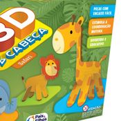 QUEBRA-CABECA CARTONADO SAFARI 3D 19 PCS