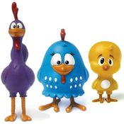 BONECO E PERSONAGEM GALINHA PINTADINHA FAMILIA