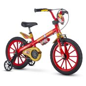 BICICLETA INFANTIL ARO 16 HOMEM DE FERRO