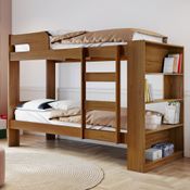 Beliche Neo com Estante 4 Nichos - Rústico