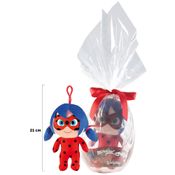 Pelúcia 21 Cm - Miraculous - Ladybug - Multibrink