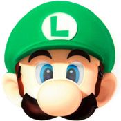 Máscara Super Mário Infantil Soft Luigi