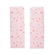 Conjunto 2 Protetores de Cinto Dupla Face - Rosa Floral - KaBaby