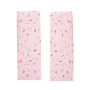 Conjunto 2 Protetores de Cinto Dupla Face - Rosa Floral - KaBaby