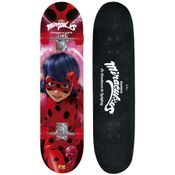 Skate com Acessórios de Segurança - Miraculous - Ladybug - Fun