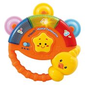 Pandeiro Divertido - Cante e Aprenda com Luzes e Sons - Vtech Baby