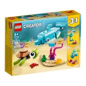 LEGO - Creator - Golfinho e Tartaruga - 31128