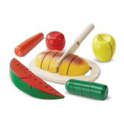 Conjunto de Comidinha em Madeira - Crec Crec - Melissa And Doug