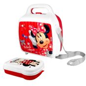 Kit Lancheira com Alça + Sanduicheira da Minnie Disney Plasútil