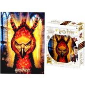 Quebra Cabeça 3D Fawkes Fenix Dumbledore Harry Potter 300 Peças Adulto Infantil