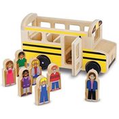Veículo de Madeira - Ônibus Escolar - Melissa And Doug
