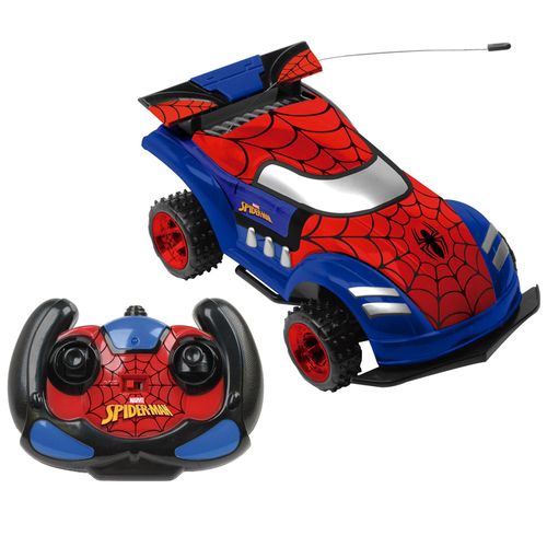 Carrinho de Controle Remoto - Spider Flip - Marvel - Spider-Man - Candide -  Disney - Ri Happy