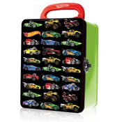 Maleta Metálica - Hot Wheels - Box para 18 Carrinhos - Verde - Fun