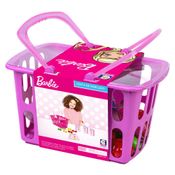 Cesta de Mercado - Barbie - 18 Peças - Cotiplás