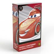 Quebra-Cabeça com Contorno - Disney - Carros 3 - Relâmpago McQueen - Grow