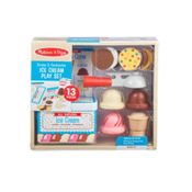 Brincadeira de Casinha - Sorveteria de Madeira - Melissa And Doug