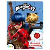 Livro Infantil e Quebra-Cabeça - Miraculous - LadyBug - Uma Super Heroína - Ciranda Cultural