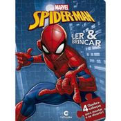 LIVRO QUEBRA-CABECA HOMEM ARANHA 8PGS