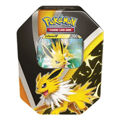 Coleção Cartas Pokemon Evoluções de Eevee Lata com 25