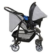 Carrinho de Bebê - Travel System - Burigotto - Rio K - De 0 a 15 Kg - Cinza