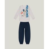 Pijama Touchdown Meia Malha Menino Malwee Kids