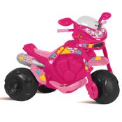 Moto Elétrica - 6 V - Moto Super Sport - Rosa - Bandeirante