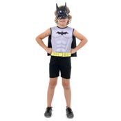 Fantasia Infantil Pop - DC Comics - Liga da Justiça - Batman - Regata - Sulamericana