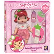 Boneca Baby Moranguinho de Vinil - Faz Xixi com Acessórios - Mimo