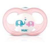 Chupeta - Infinity Clean - Girl - Fase 1 - Rosa - Nuk