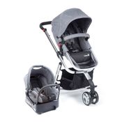 Travel System - Mobi Grey Denim - Silver - Safety 1St