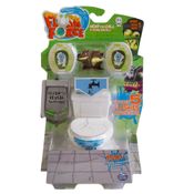 Mini Figuras - Flush Force - Vaso e 5 Figuras - Sunny