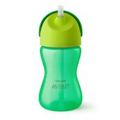 Copo com Canudo - Dinossauro Verde - 300 Ml - Philips Avent