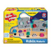 Massa de Modelar - Super Massa - Robôs - Estrela