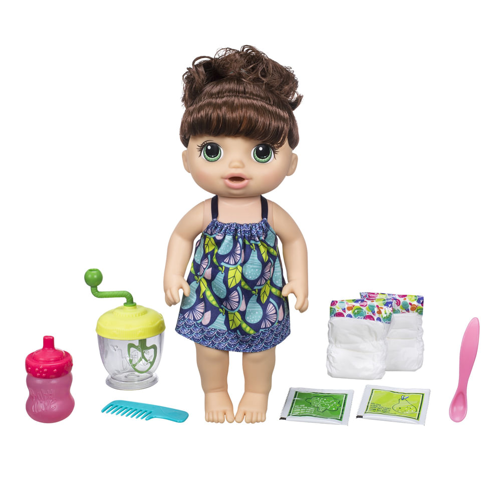 Boneca Baby Alive Bebê Festa de Presentes - Com roupa e acessórios de festa  - E8719 - Hasbro : : Brinquedos e Jogos