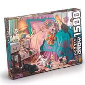 Quebra-Cabeça - 1500 Peças - Filhotes em Ação - Grow