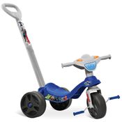 Triciclo Tico Tico - Passeio e Pedal - Disney - Marvel - Avengers - Azul - Bandeirante