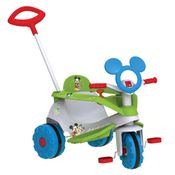 Triciclo de Passeio e Pedal - Velobaby - Disney - Mickey Mouse - Bandeirante