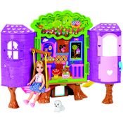 Playset e Boneca - Barbie Club - Casa da Árvore da Chelsea - Mattel