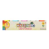 Massa de Modelar - Kit 5 Cores - FanFun