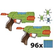 Conjunto Lançadores e Alvos - Bug Attack - Rapid Fire - Candide