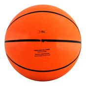 Mini Bola de Basquete - 14 cm - Laranja e Preto - Pratique Net