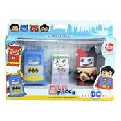 Conjunto Milliepacco - Super Friends - Batman - Coringa - Arlequina - Jogo das Emoções - Líder